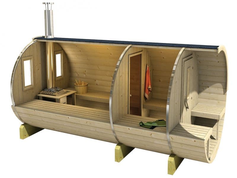 Winterberger Sauna Fass - Bild 3
