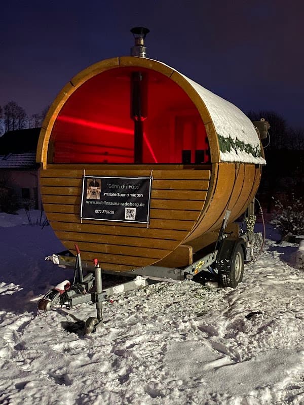 Mobile Sauna Radeberg, Gönn dir Fass