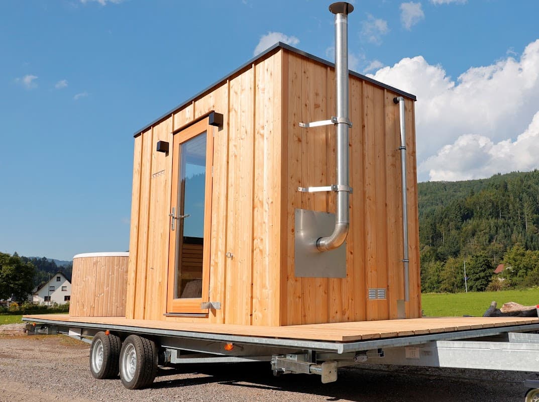 Die mobile Sauna im Schwarzwald