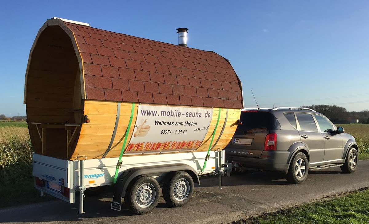 Mobile Sauna Rheine , die Sauna auf dem Anhänger zum Ausleihen - Bild 3