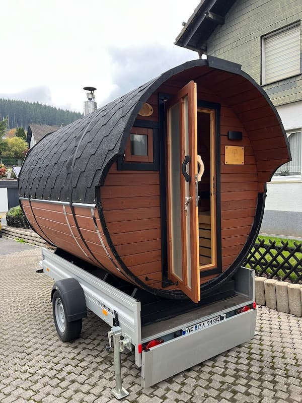 Mobile Fasssauna Serkenrode - Hauptbild