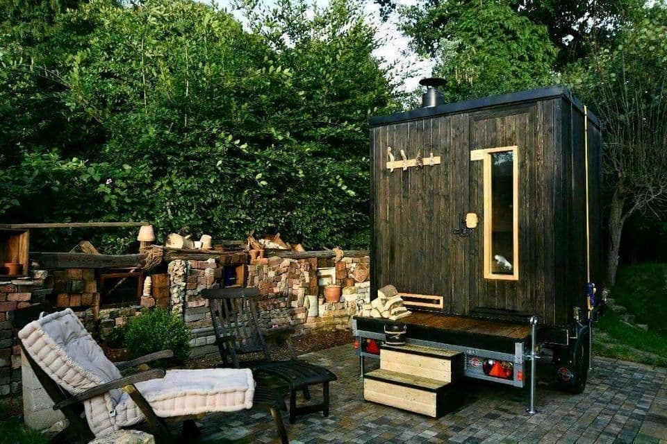 Sauna mieten Dresden mobile finnische Holzofensauna HansSauna von Johann Hahn