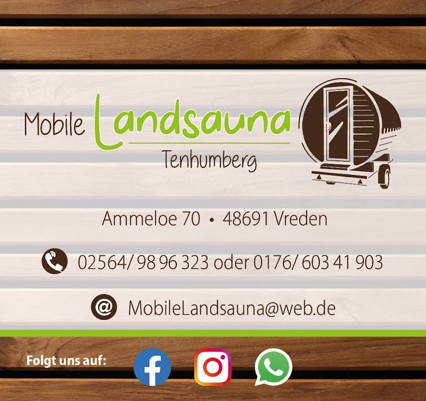 Mobile Landsauna Tenhumberg - Hauptbild