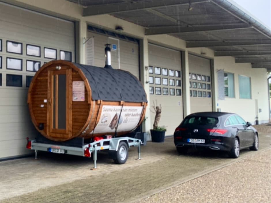 Schwitz-Fass | Mobile Saunavermietung - Bild 2