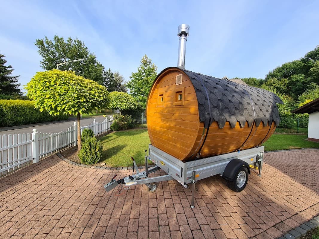 Flex-Sauna - die flexible Sauna // Sauna mieten // Fasssauna Vermietung - Bild 2