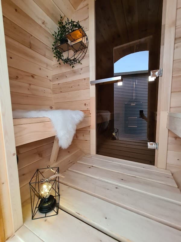 Flex-Sauna - die flexible Sauna // Sauna mieten // Fasssauna Vermietung - Bild 3