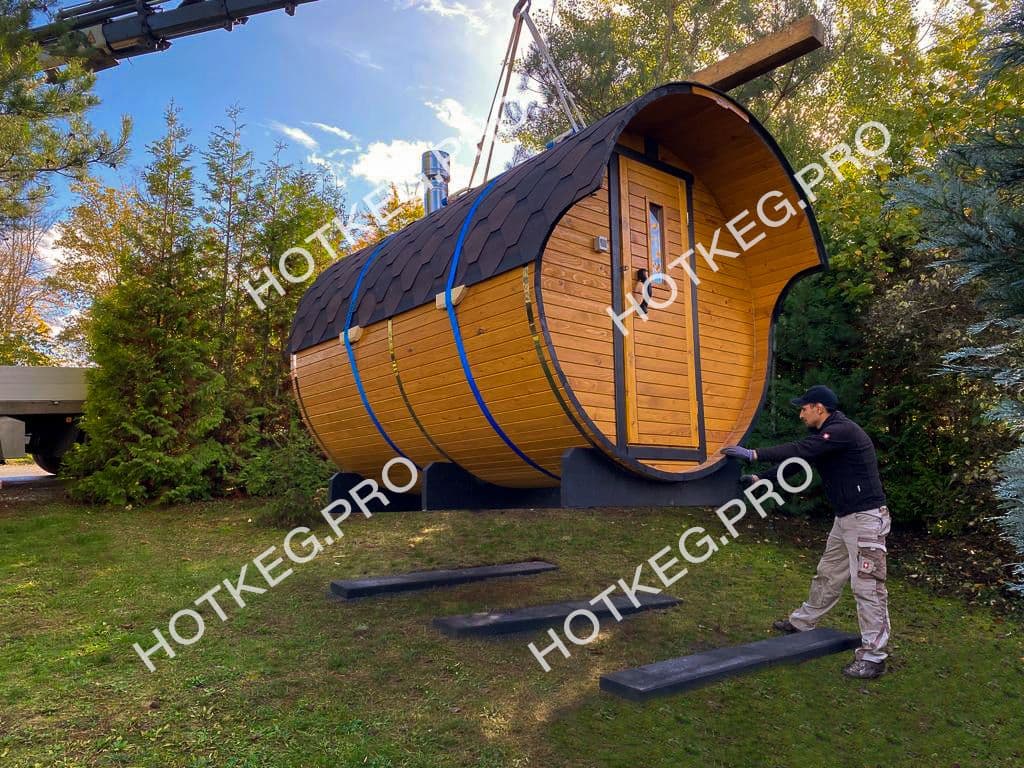 Fasssauna / Saunafass / Gartensauna Frankenthal Vermietung & Verkauf - Bild 3