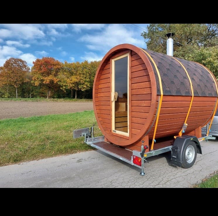 Die mobile Sauna (Vermietung) - Schwitzfass Otto - Hauptbild
